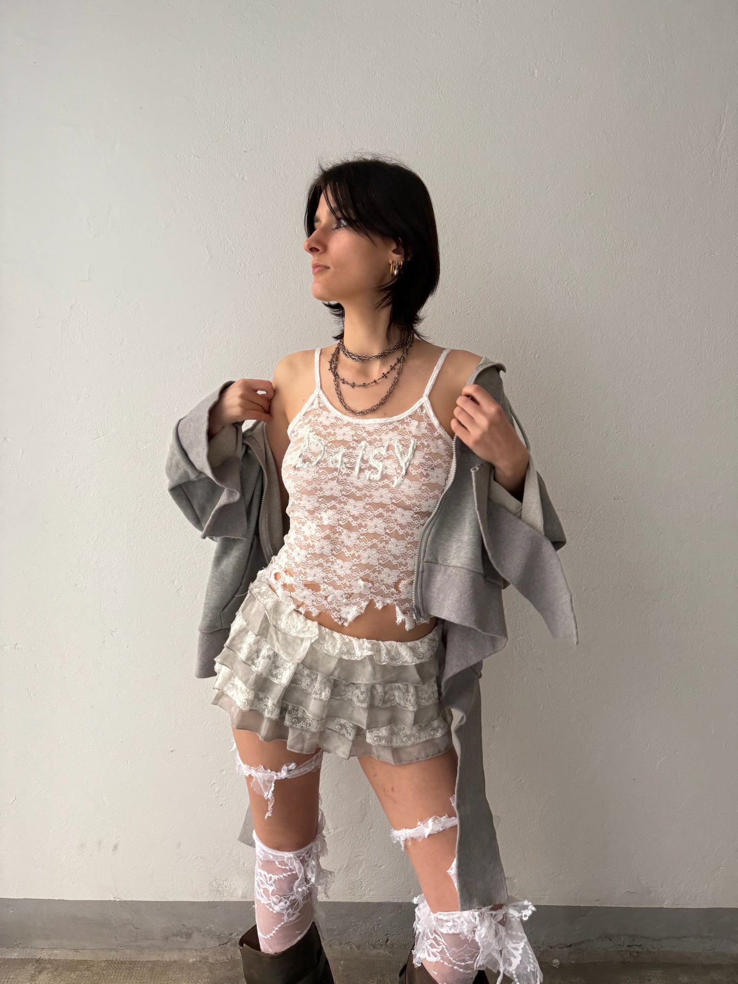 Daisy Lace Top