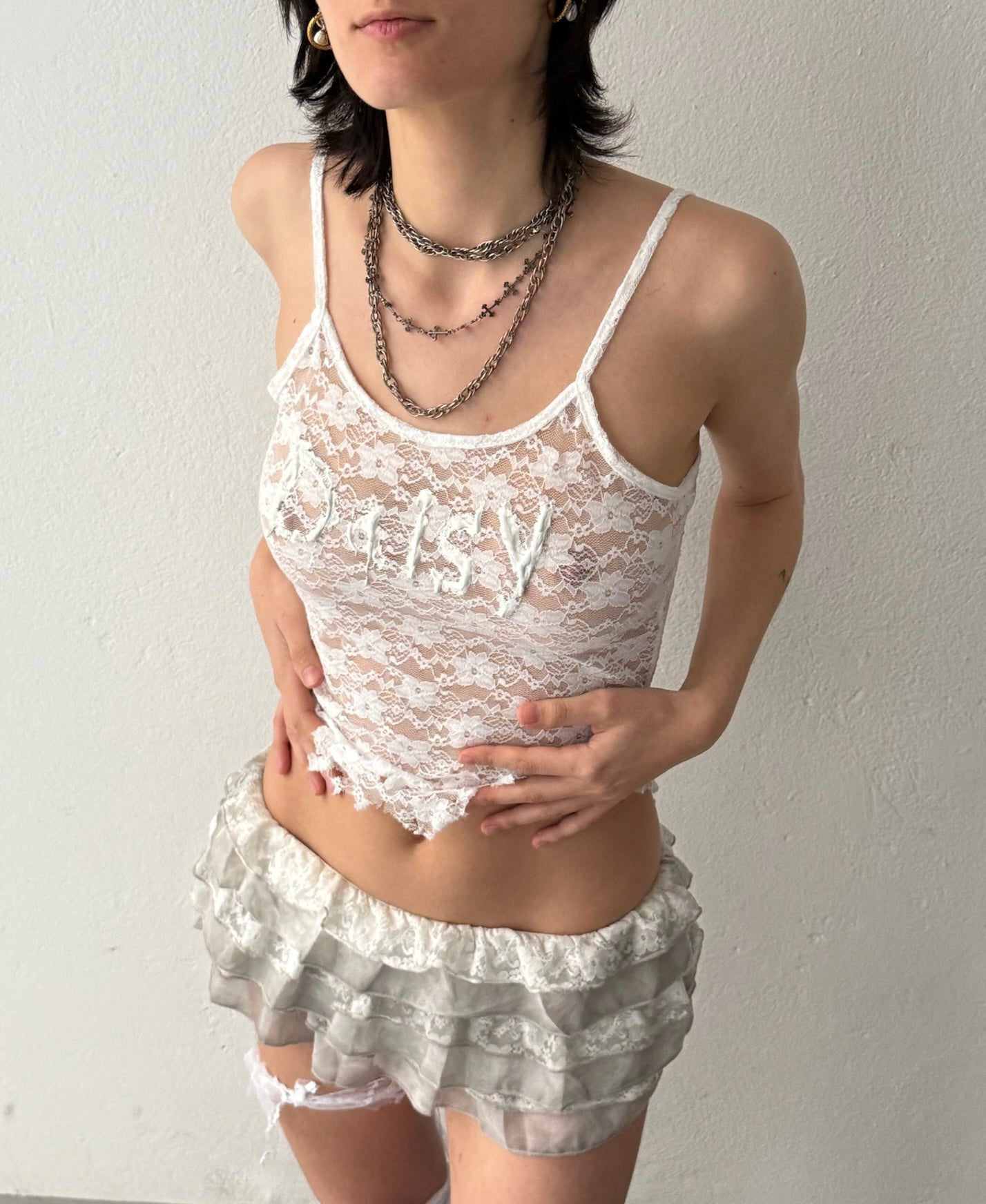 Daisy Lace Top