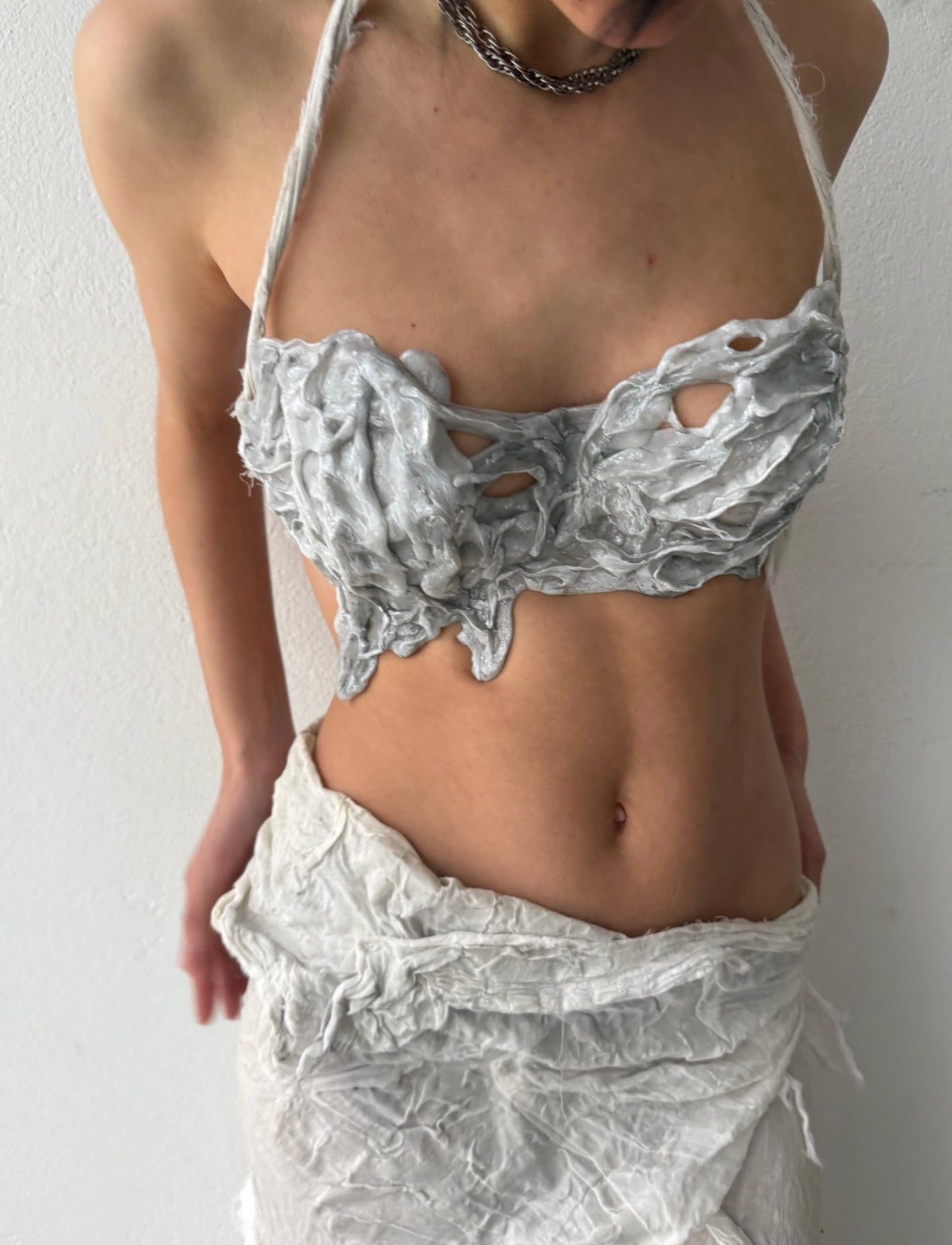 Sculpture Mermaid Breast Plate