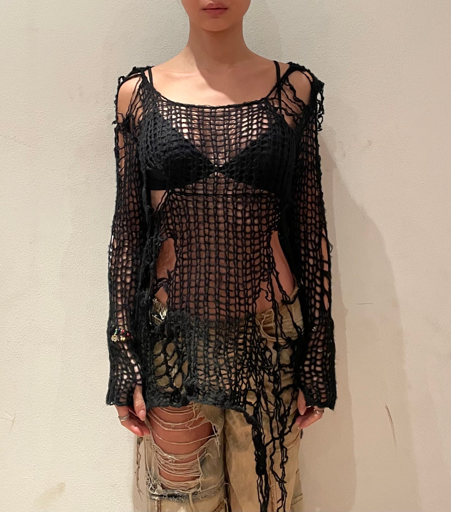 Spider Mohair Pullover