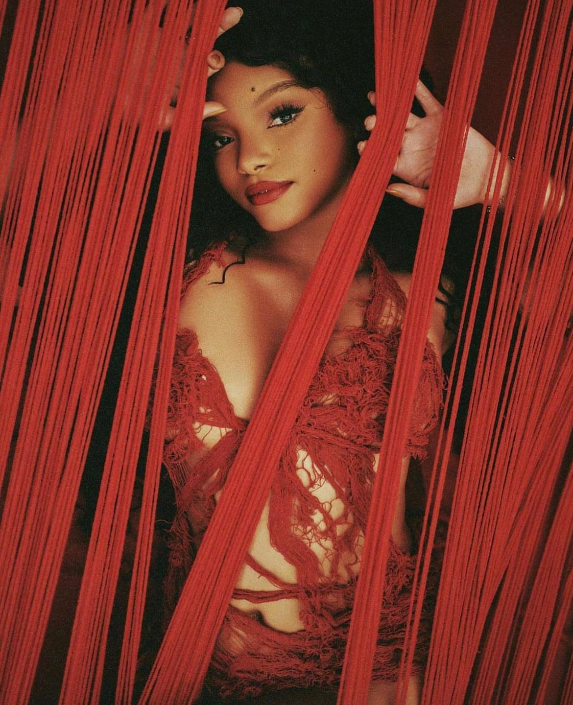 Crimson Hermit Dress