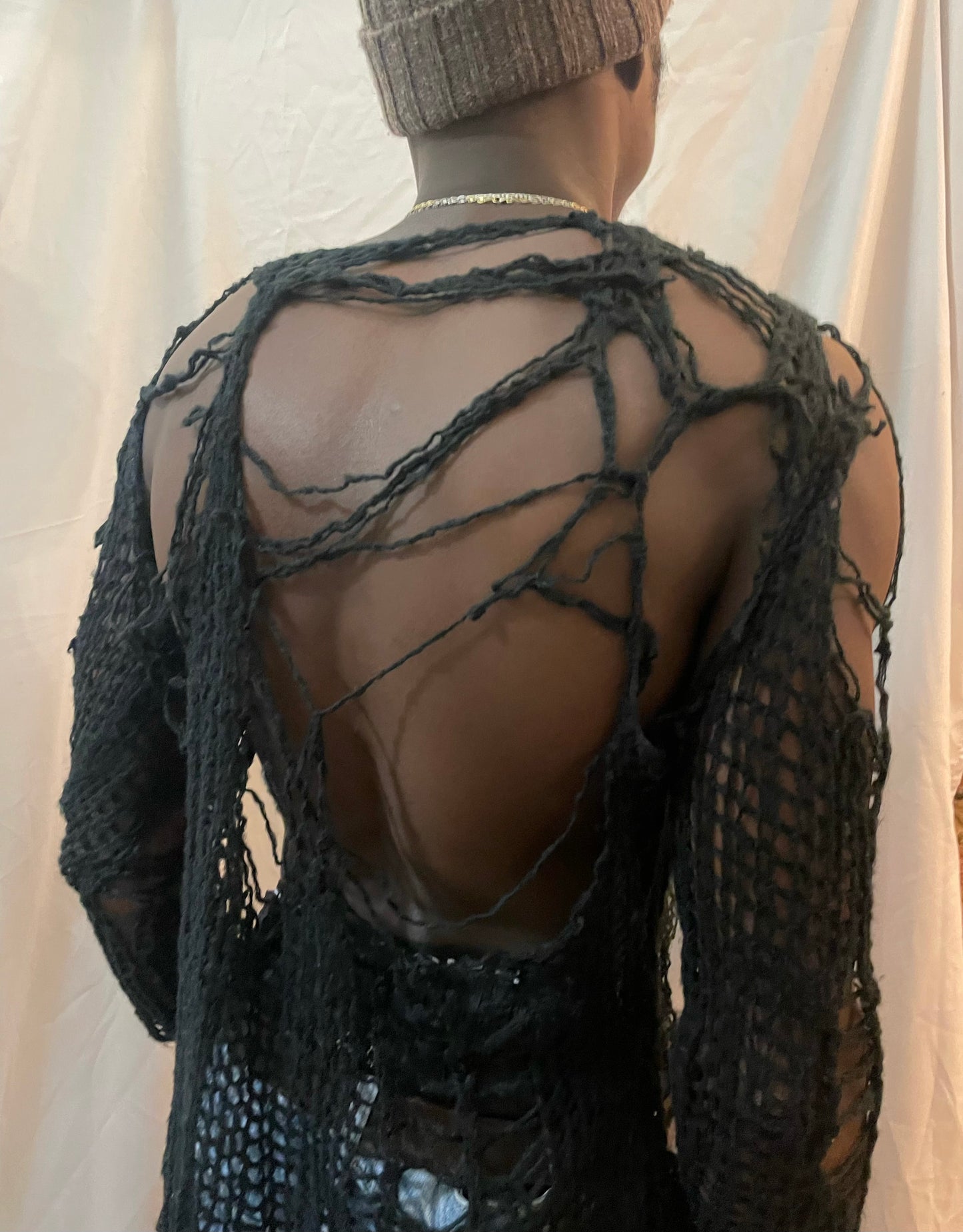 Spider Mohair Pullover