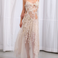 Pale Hydrangea Dress